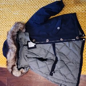 Massimo Dutti down winter coat, size 7-8